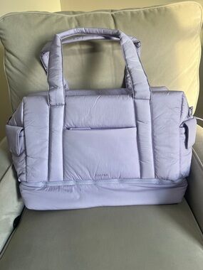 Calpak Weekender Travel Duffle in Orchid